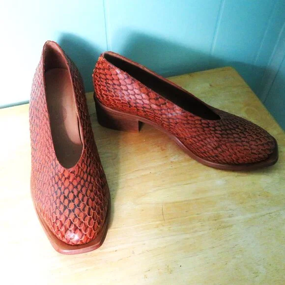 Wal & Pal Los Angeles Leather Slip-on Shoes Made in Brazil Size 7.5 (38) - Picture 5 of 11